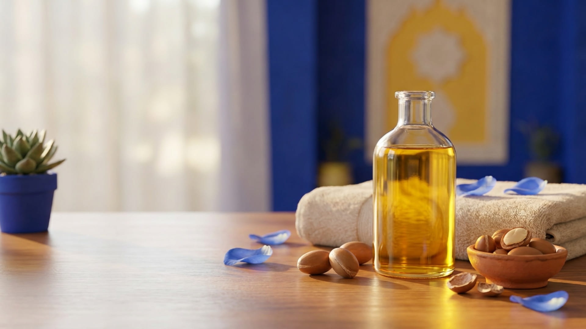 Huile d&rsquo;argan : bienfaits pour la peau et les cheveux
